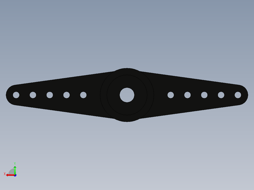 MG90s 伺服喇叭后视图