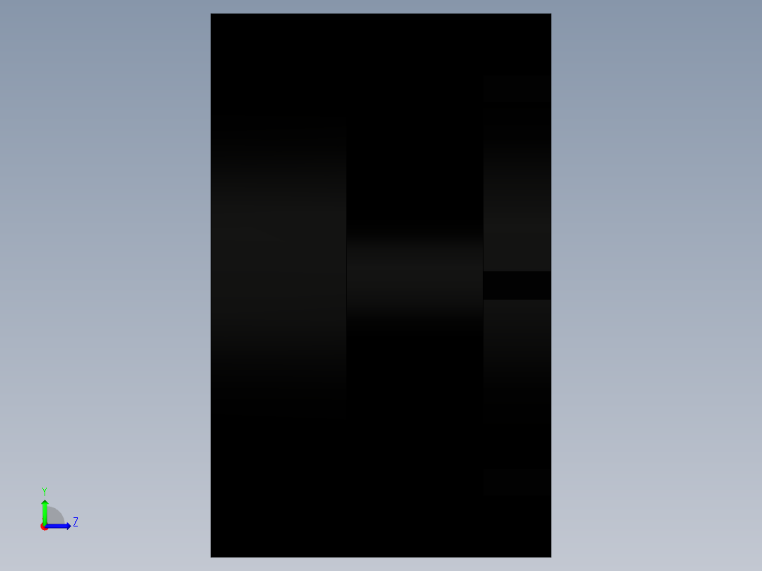 MG90s 伺服喇叭左视图