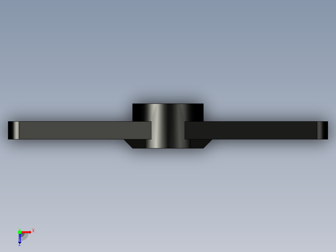 MG90s 伺服喇叭俯视图