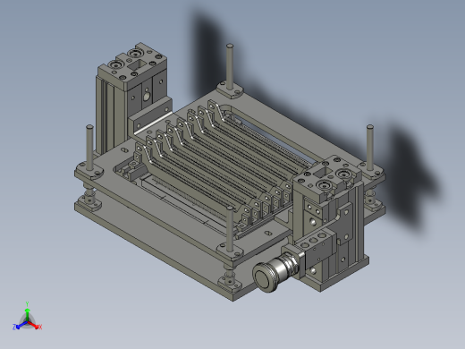 光伏电池探针排组件