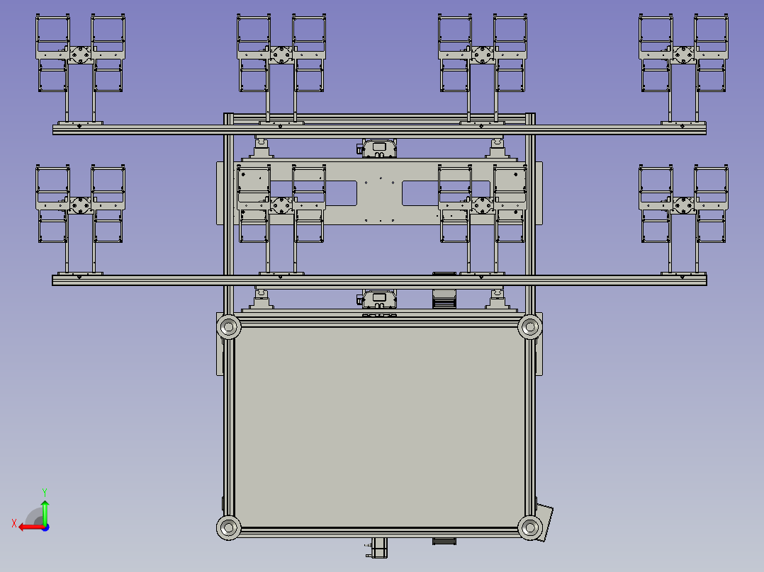 0102机械手单元后视图