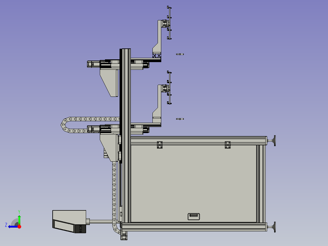 0102机械手单元右视图