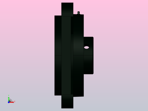 JB╱T 5303-2002[带凸台方形座顶丝外球面球轴承[UCFS型]UCFS308]前视缩略图