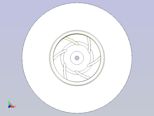 复古系列泵叶轮前视缩略图