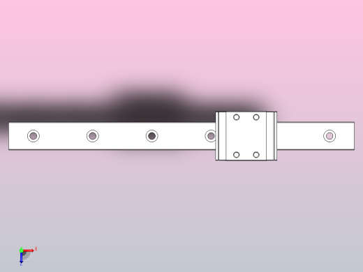 直线导轨滑块-MGW7C2R175Z0C俯视缩略图