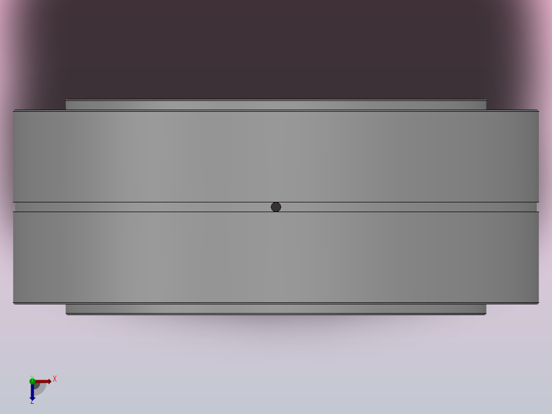 轧机用双列圆锥滚子轴承（350000型）_11系列 351160俯视图