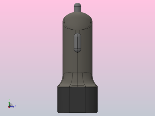 USB 车载充电器左视缩略图