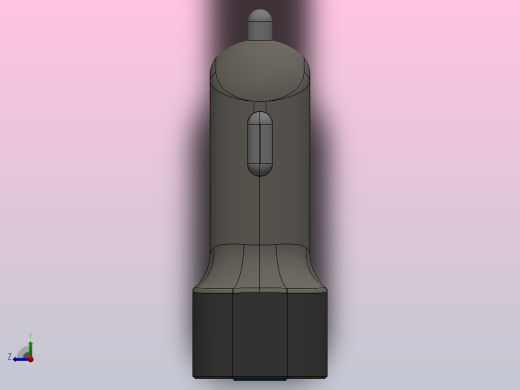 USB 车载充电器右视缩略图