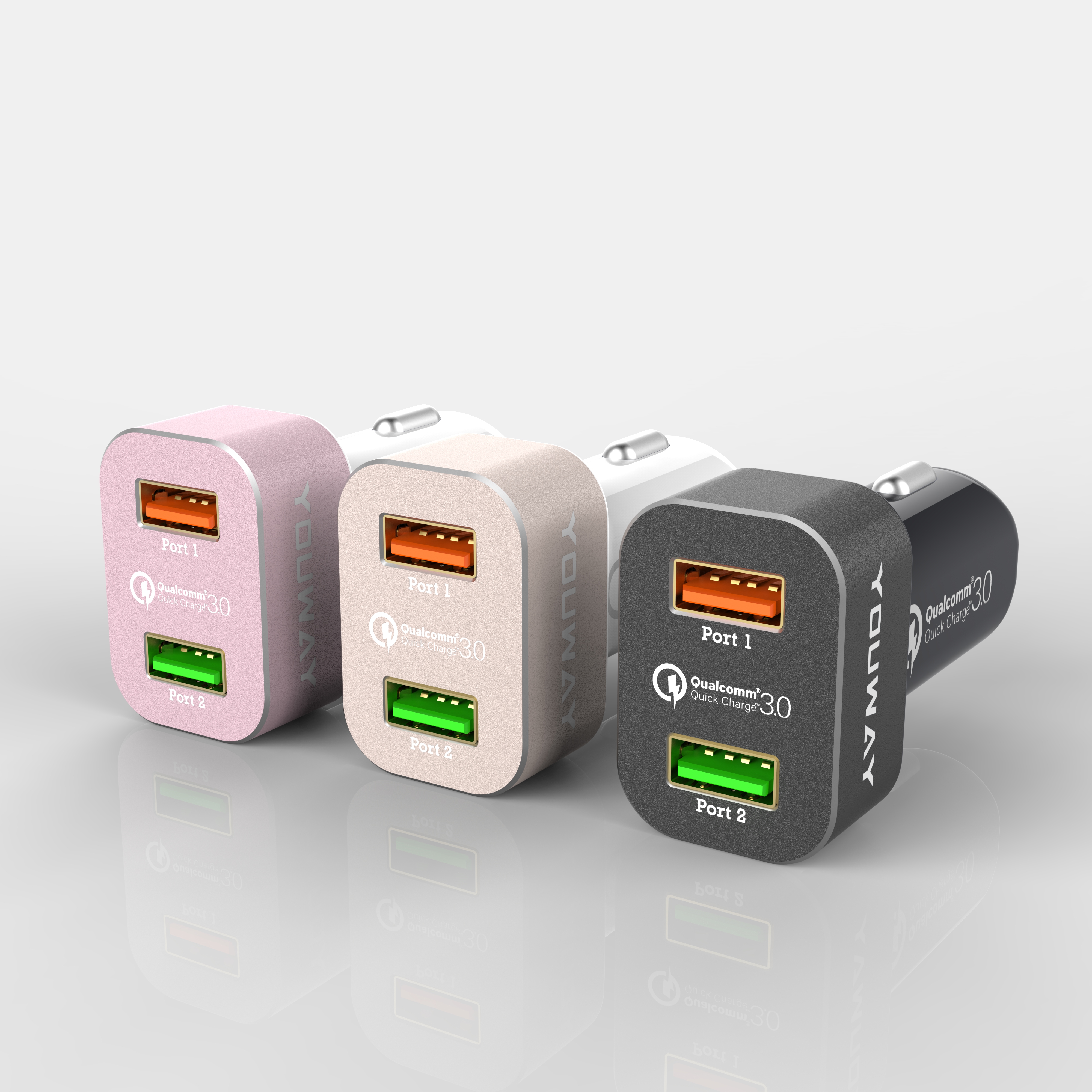 USB 车载充电器