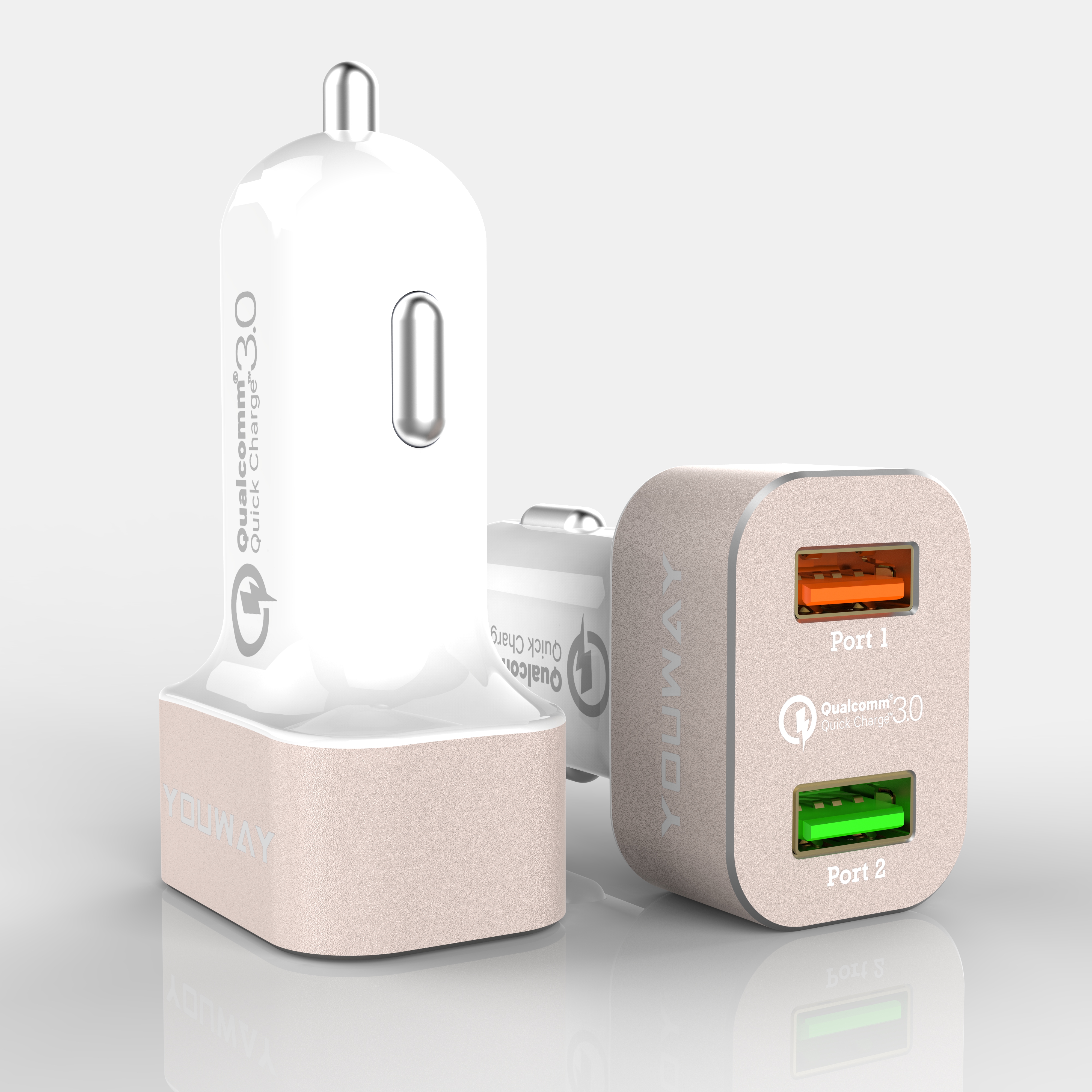 USB 车载充电器