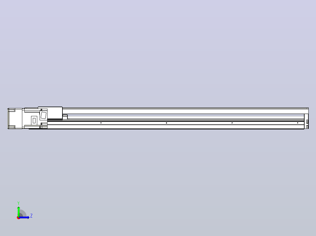 钢基模组TPA-KNR-8610C-840A1-ML-H0S0左视图