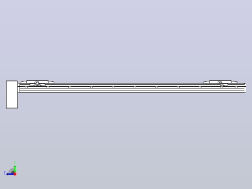 皮带直线轴双滑块型TPA-GCBS-150-P80-L500-RP-M75-N3右视缩略图