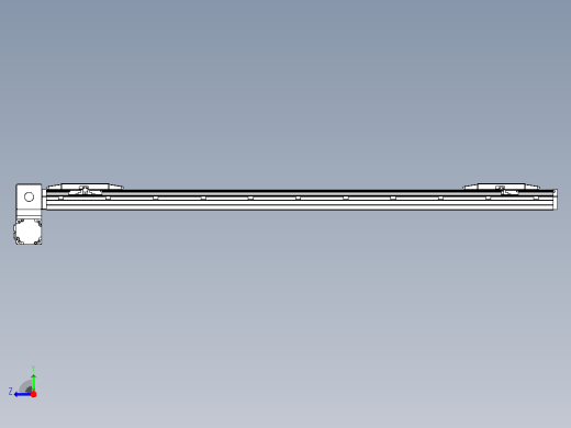 皮带直线轴双滑块型TPA-GCBS-150-P80-L525-LP-M75-N3右视缩略图