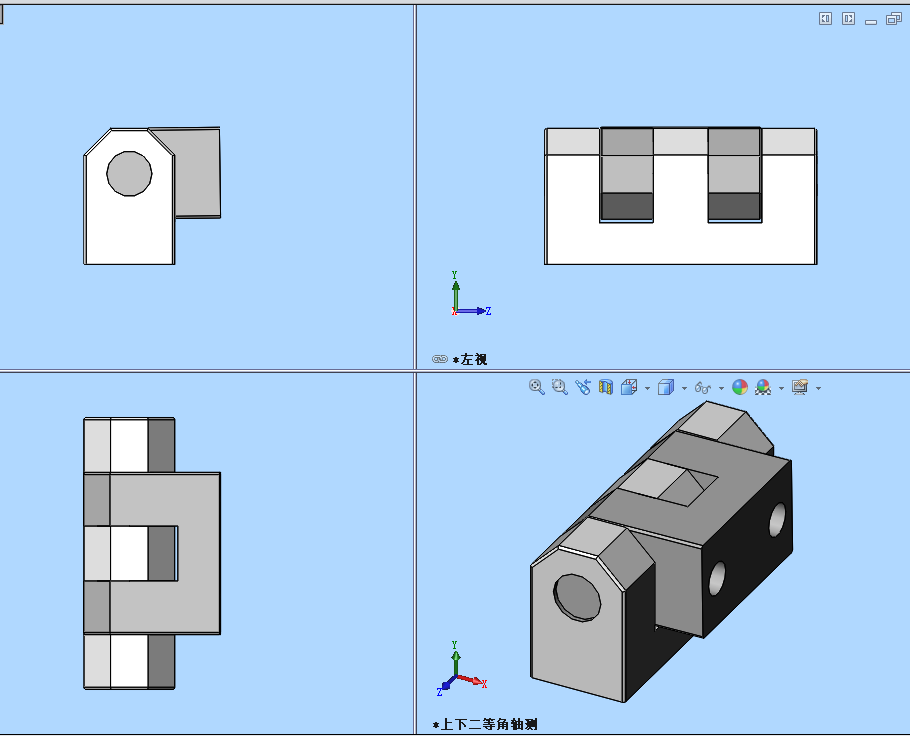 铰链（合页）模型设计 3D图 机械设备设计素材3D模型素材