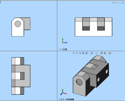 铰链（合页）模型设计 3D图 机械设备设计素材3D模型素材缩略图