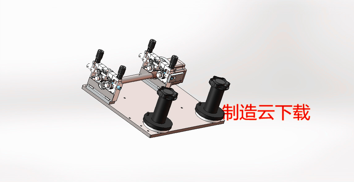 步进式双驱动送丝机3D模型