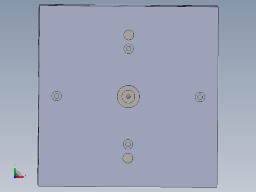 石英管型分离器模具模架SW2015含特征前视缩略图