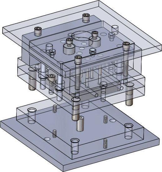 石英管型分离器模具模架SW2015含特征缩略图