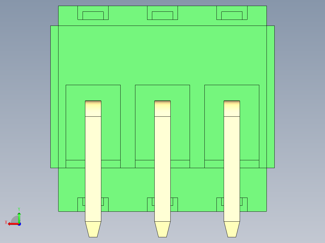 15EDG-3.5-3P(H-Hht)后视图