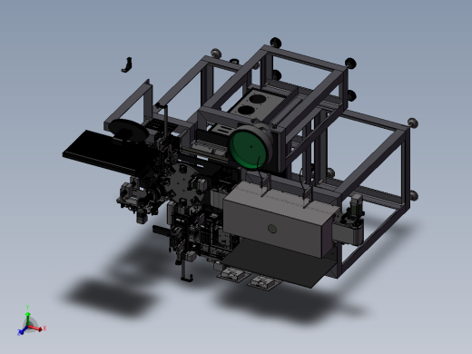 电感器组装焊接点胶一体机