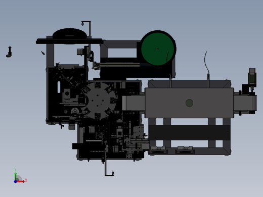 电感器组装焊接点胶一体机前视缩略图