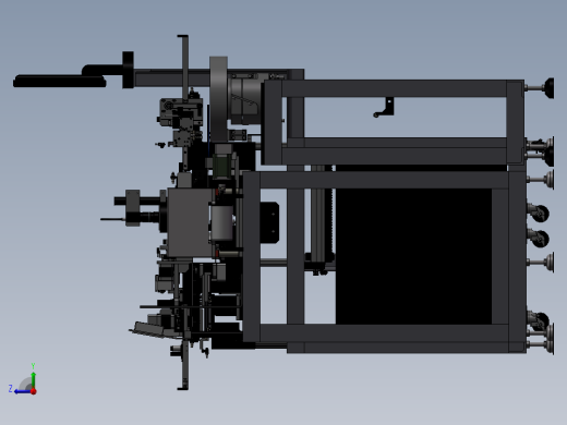 电感器组装焊接点胶一体机右视缩略图