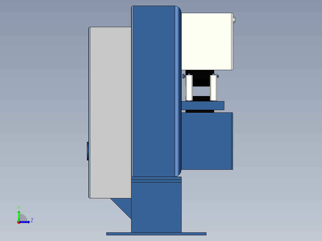 1600履带牵引机1281059左视图