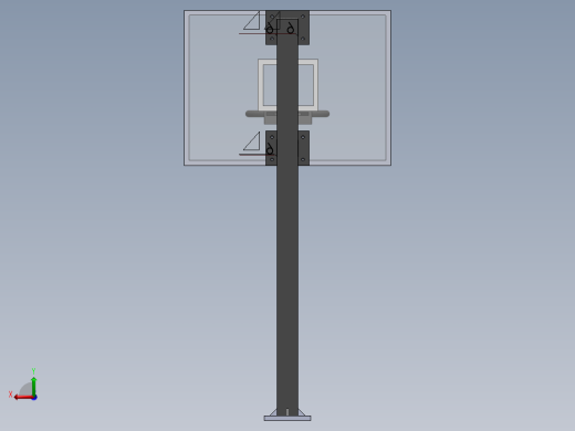 篮球架后视缩略图