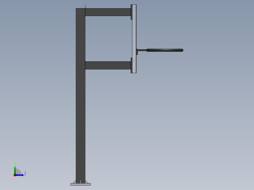 篮球架左视缩略图