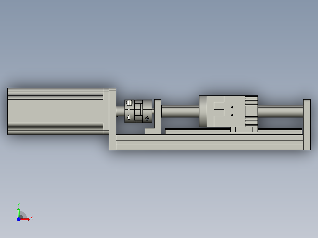 模组FSK40-L10C7-BC-T40（100行程）前视图