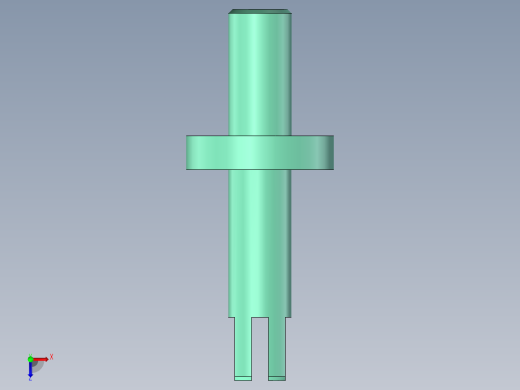S5 单作用气缸活塞杆俯视缩略图