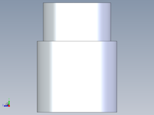CPVC管件11-Sch80_ReducerCoupling_SxS_9829-101_0.75in x 0.5in右视缩略图