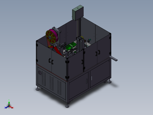 贴膜机5正等轴测缩略图