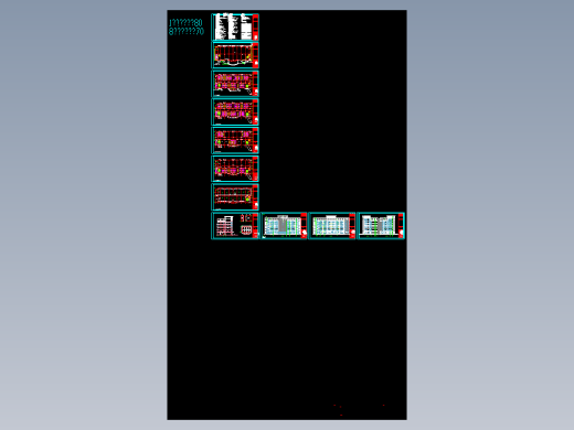 6224.92平米五层实训楼招标文件及工程量计算（含建筑图、部分结构图）