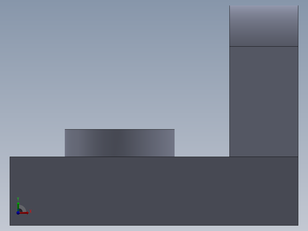 机械零件图10前视图