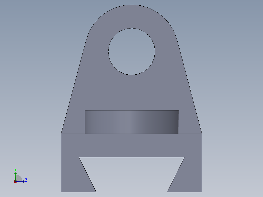 机械零件图10左视图