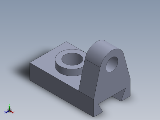 机械零件图10正等轴测缩略图