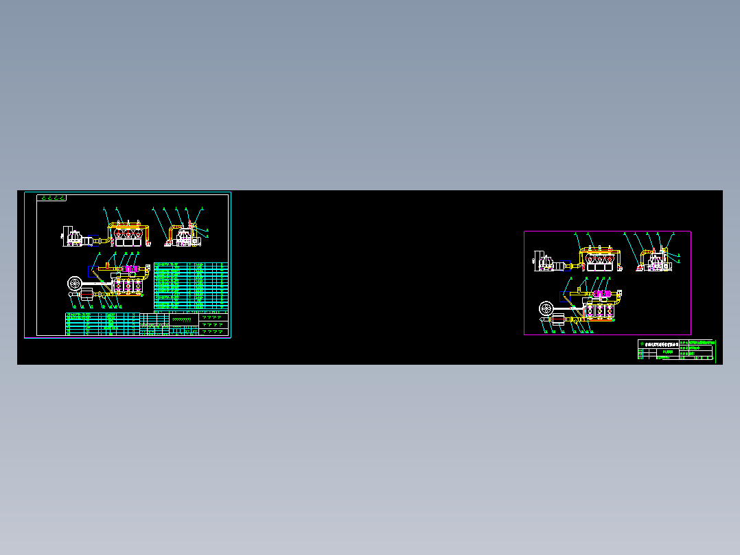 活性炭吸附-脱附-冷凝回收设备图纸