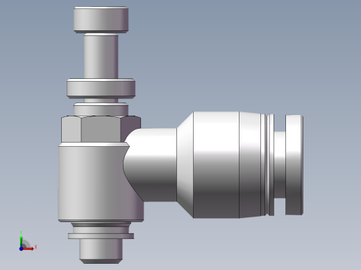 节流阀PSL6M5A（M5-6厘）前视缩略图