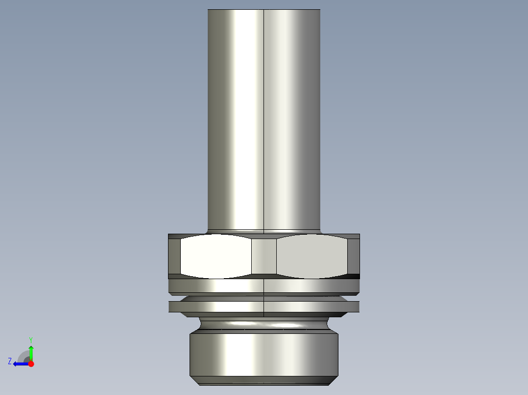 软管与硬管连接用工业通用接头0128_10_13_39右视图