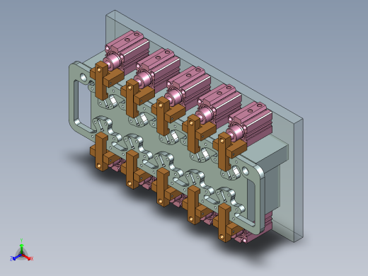 风扇底壳-互换板方式夹具
