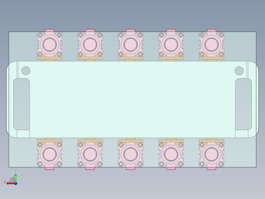 风扇底壳-互换板方式夹具后视缩略图