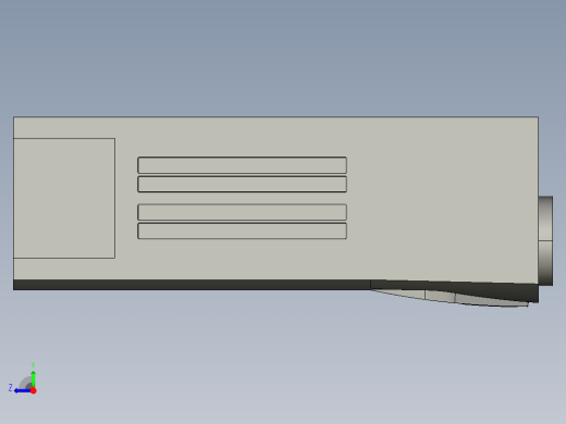 基恩士ML-G9371_kc图纸模型右视缩略图