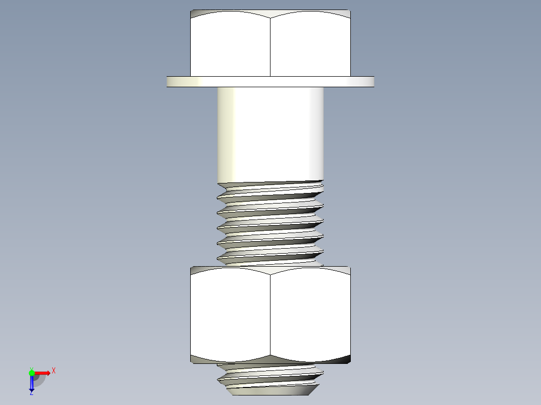 螺栓和螺母-M14 X 2.0.rar俯视图