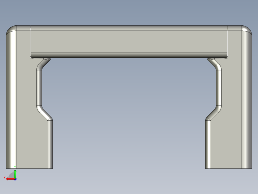 取手(鋁合金)(C)UG-3D多系列多零件图纸模型后视缩略图