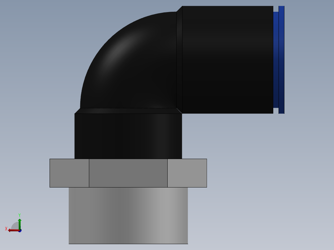 Ø12 x 1-2G COTOVELO 90° MACHO GIRAT. (C02471248)后视图