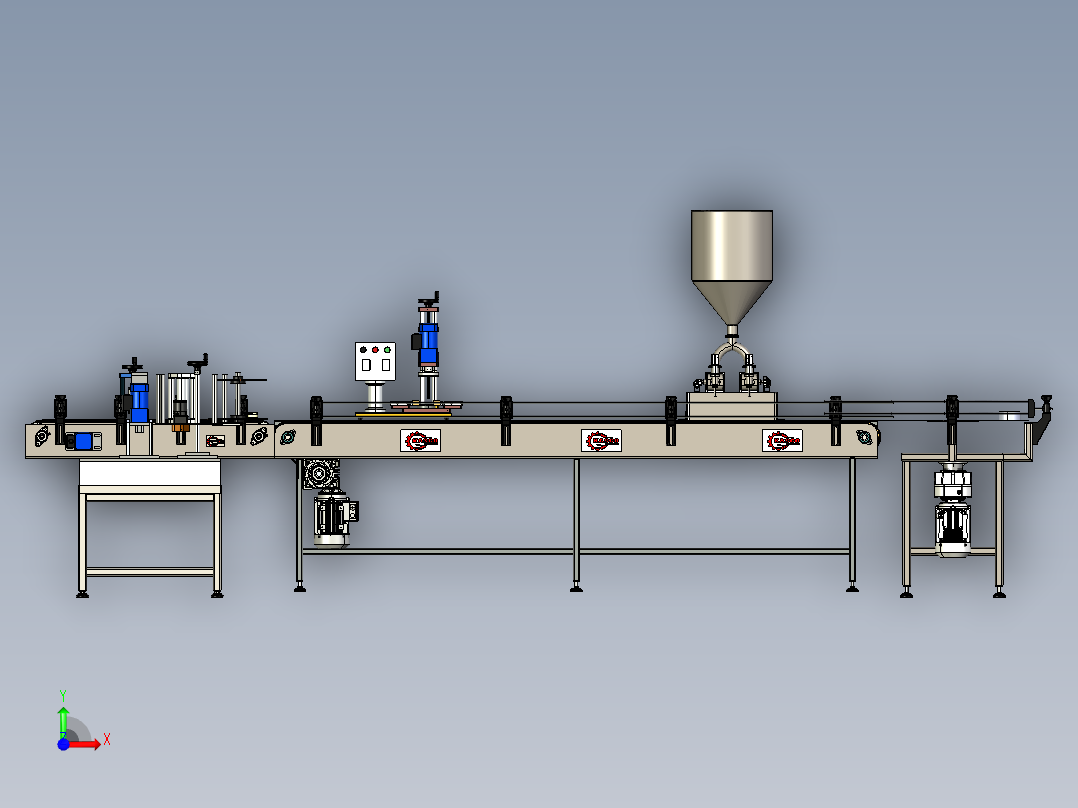 胶水灌装包装机creo5.0.zip前视图