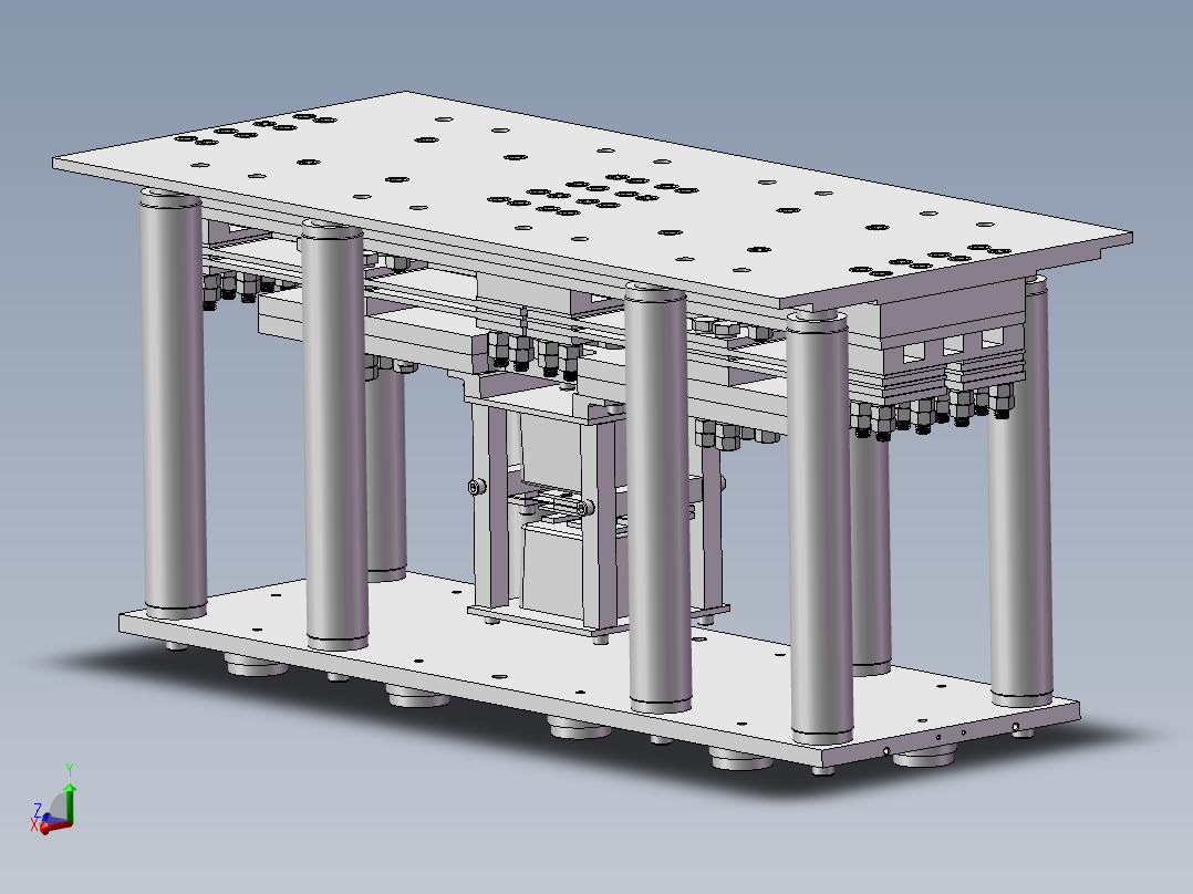 高频电磁振动台设计模型83825