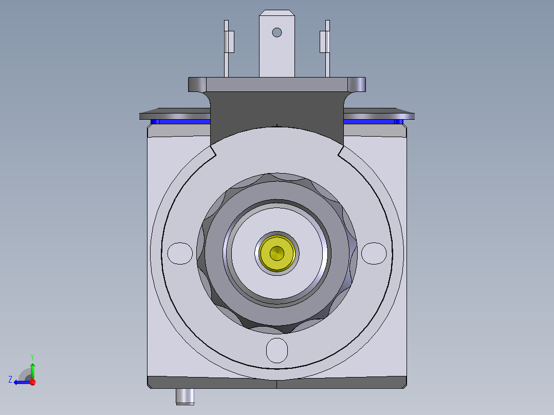 Continental Hydraulics-VSD03M_2_3_DIN_DC液压元件右视图