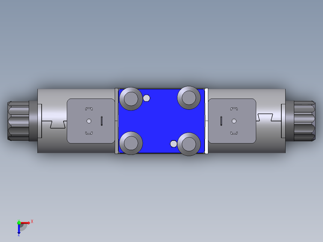 Continental Hydraulics-VSD03M_2_3_DIN_DC液压元件俯视图